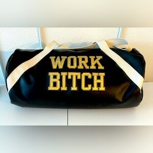 Limited Edition Britney Spears Piece of Me WORK B*TCH Duffel Bag